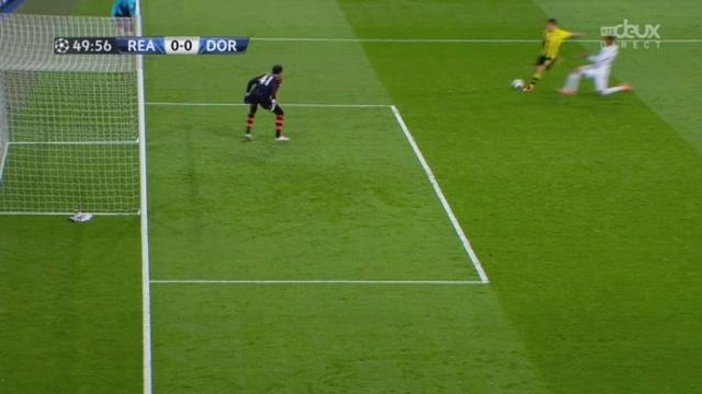 1-2 (retour). Real Madrid - Borussia Dortmund (0-0): Enorme occasion pour Lewandowski qui tire sur la barre transversale!