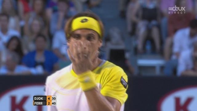 ½ finale Djokovic-Ferrer (5-2): Double break de Djokovic