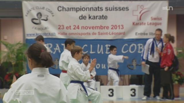 Championnats de Suisse de karaté à Fribourg: reportage sur 3 jeunes karatékas