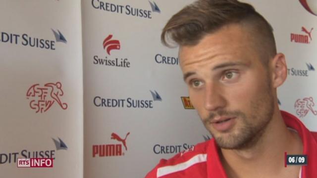 Football: l'équipe suisse se prépare à affronter l'Islande avec sa nouvelle star Haris Seferovic