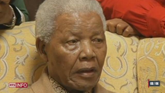 Nelson Mandela hospitalisé pour une infection pulmonaire