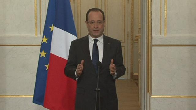 La réaction de François Hollande sur l'affaire Cahuzac