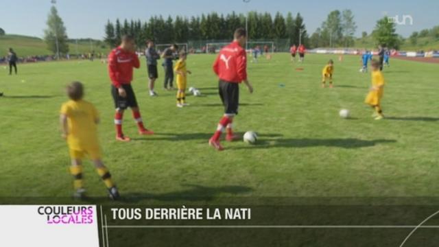 GE: l'équipe de Suisse de football peaufine son match de samedi contre Chypre