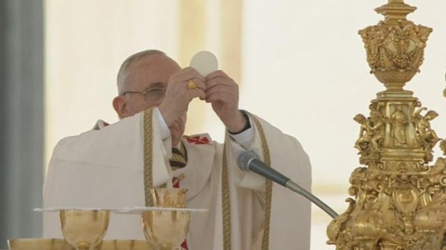 Les meilleurs moments de la messe inaugurale du pape