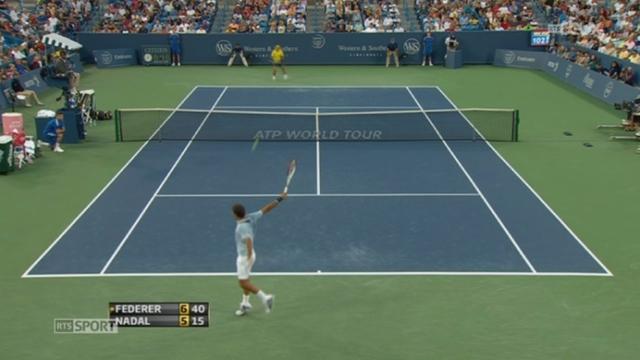 Tennis- ATP Cincinatti: Federer s'incline face à Nadal en quarts de finale
