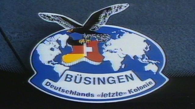 Büsingen, une enclave allemande en Suisse. [RTS]
