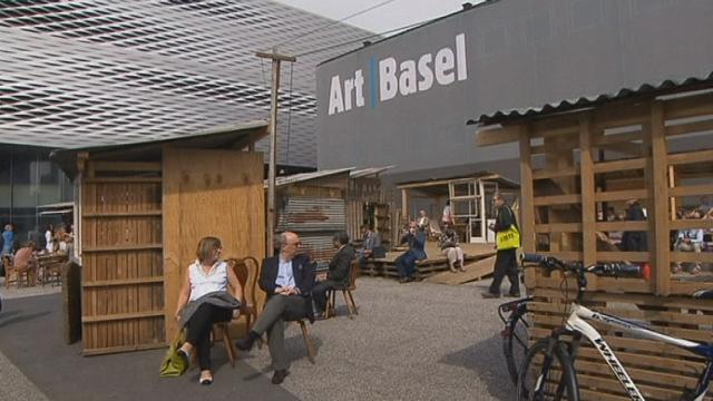 Visite en avant-première d'Art Basel