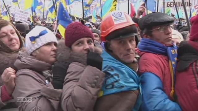 Rassemblement pro-européen massif à Kiev