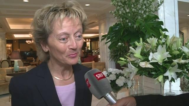 Eveline Widmer-Schlumpf veut convaincre le G20