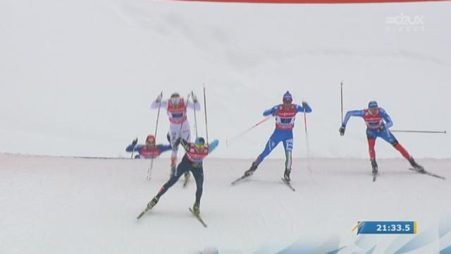 Sprint par équipe hommes: Suède, Kazakhstan et Italie finissent en tête de la demi-finale