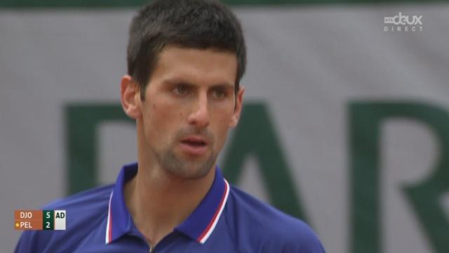 2e tour, Djokovic - Pella (6-2): première manche rapide pour le Serbe