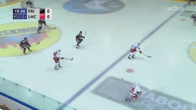 Hockey / Championnat de LNA (1e j.): Fribourg bat le promu Lausanne (3-2) sur le fil