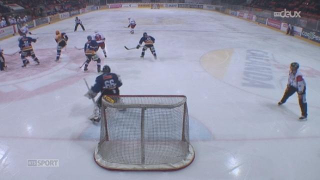 Hockey - LNA (34e j.): Bienne remporte son duel contre Lausanne (4-2) + itw Thomas Déruns (Lausanne) et Gaëtan Haas (Bienne)