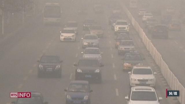 Chine: une partie du pays subit un smog sans précédent