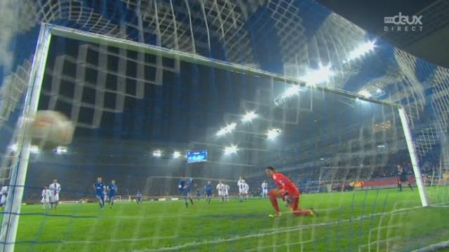 1/16. Dniepropetrovsk - Bâle (1-0): penalty transformé par Seleznyov suite à la faute de F. Frey dans la surface