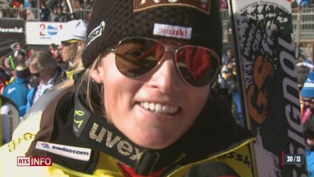 Ski alpin: Lara Gut a signé une belle victoire à Beaver Creek (E-U) confirmant le regain de forme du ski féminin suisse