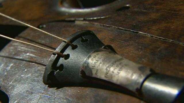 Le violon du Titanic vendu pour plus d'un million de francs