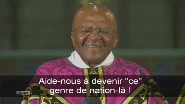 La prière de Desmond Tutu pour Nelson Mandela