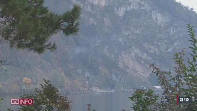 Un avion de l'armée suisse s'est écrasé près d'Alpnach (OW)