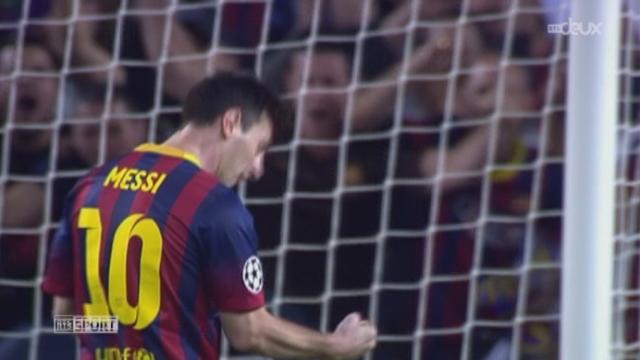 Gr. H (4e journée). Barcelona – Milan (3-1). Messi retrouve le chemin des buts
