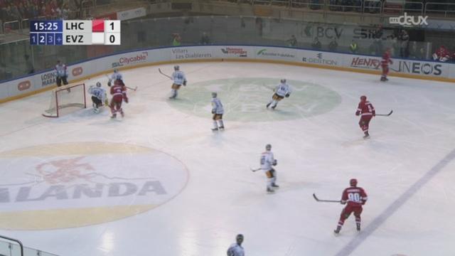 Hockey - LNA (19e j.): résumé du match Lausanne HC - EV Zoug (3-2) + itw de