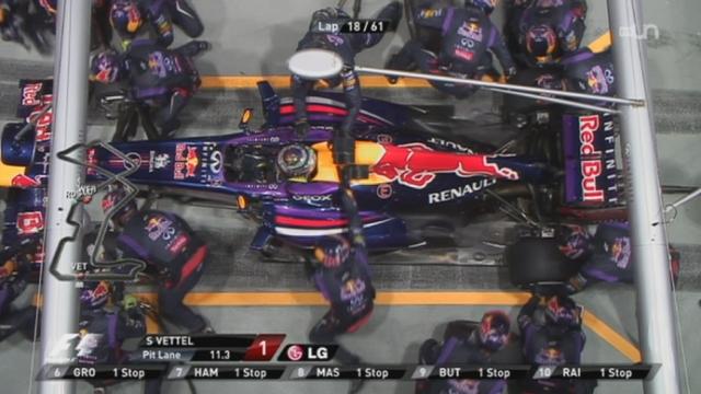 Formule Un/ GP de Singapour: Sebastian Vettel survole la course