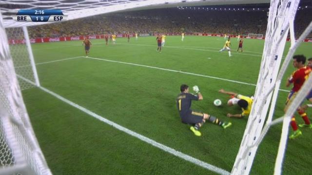 Finale, Brésil - Espagne (1-0): Fred ouvre le score après 2 minutes pour le Brésil