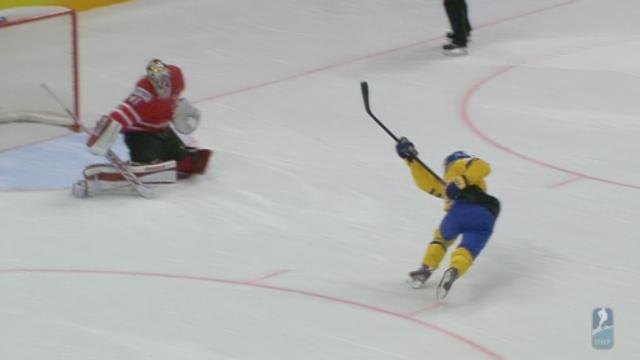 1-4, Suède - Canada (3-2): la Suède s'impose 3-2 aux tirs au but face au Canada