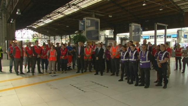 Une minute de silence dans les gares françaises