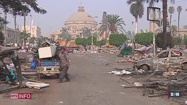 Egypte: selon un bilan officiel, les violences ont fait plus de 450 morts