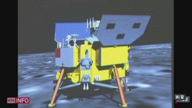 Une sonde spatiale chinoise s'est posée sur la Lune
