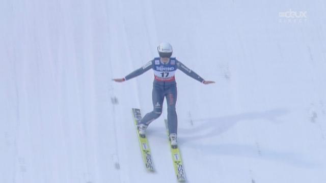 Saut à Ski dames: deuxième saut en retrait pour Bigna Wuidmuller qui ne finira pas dans le top 10
