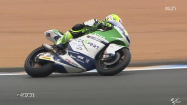 Moto - GP de France: Dominique Aegerter a encore terminé au pied du podium en Moto2