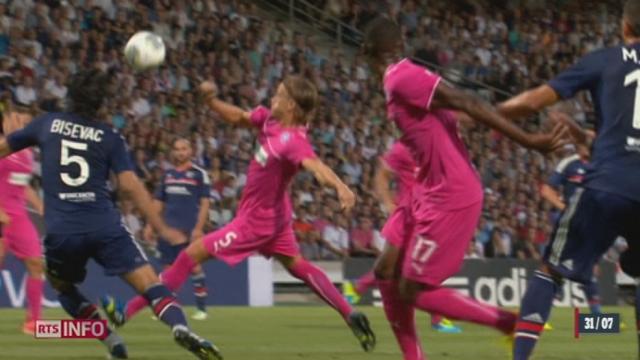 Football-Ligue des champions (3e tour aller): Lyon domine Grasshopper (1-0)