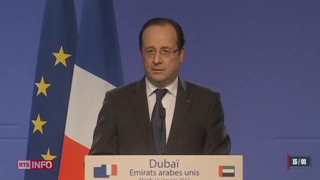 Mali: François Hollande a annoncé un renfort de troupes