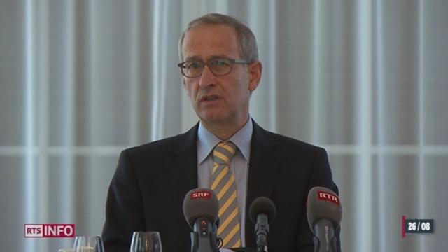 Michael Ambühl quitte le secrétariat d'Etat en niant d'éventuelles tensions avec Eveline Widmer-Schlumpf