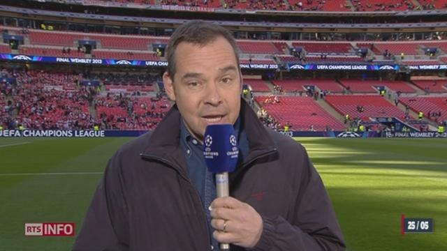 Football - Finale de la ligue des Champions: les précisions de Philippe von Burg en direct du stade de Wembley