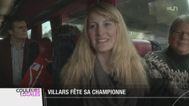 VD: Villars-sur-Ollon fête sa nouvelle championne du monde