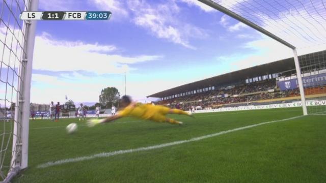 FC Lausanne-Sport - FC Bâle (1:1): Egalisation à la 38 minutes par Salah