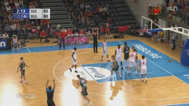 Basket- Qualif Euro 2015: les Helvètes n'ont pas pu battre les Bulgares ce dimanche à Fribourg