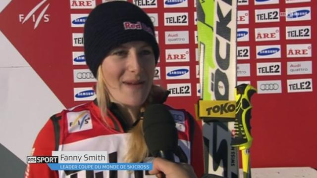 Ski cross: la Vaudoise Fanny Smith s'est imposée à Are