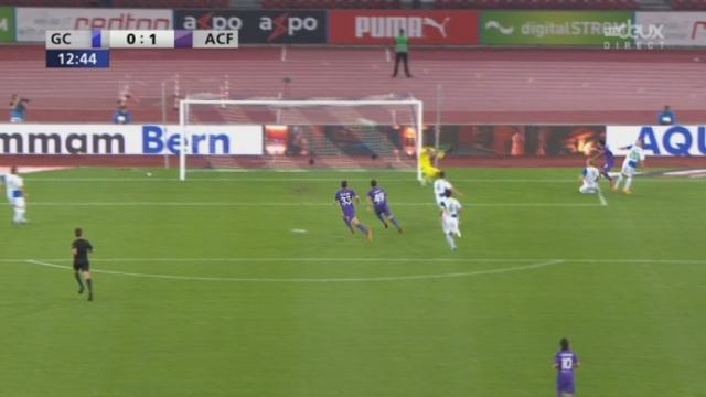 Barrages (aller). Grasshoppers - Fiorentina (0-1). Le Colombien Jurado ouvre le score pour les Florentins (12e)
