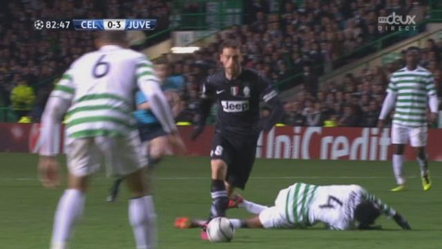 1/8e Aller. Celtic - Juventus (0-3): Erreur défensive d'Ambrose et de 3 pour la Juve!