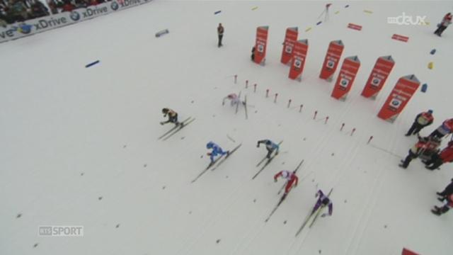 Ski de fond / Sprint de Davos: Dario Cologna termine deuxième