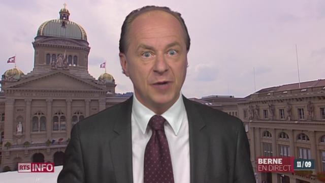 Achat du Gripen: les précisions de Alain Rebetez, depuis Berne
