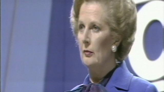 Margaret Thatcher en quelques moments clés (en anglais)