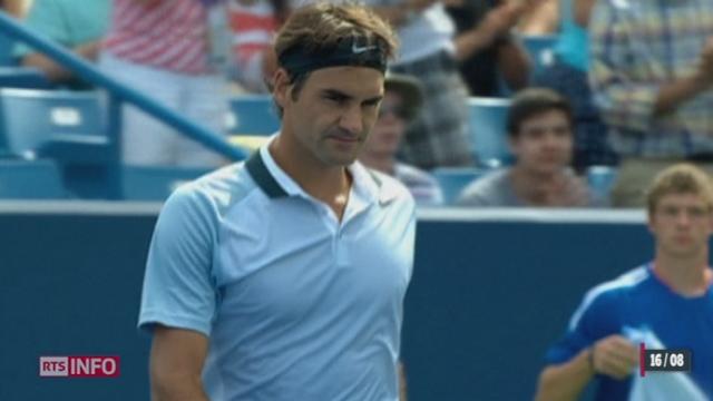Tennis - Masters de Cincinnati: Federer a souffert pour décrocher sa place pour les quarts de finale