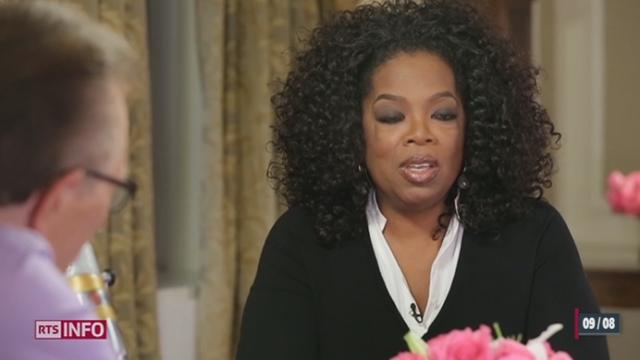 La présentatrice américaine Oprah Winfrey dit avoir été victime de racisme à Zurich