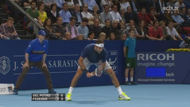Finale, Federer - Del Potro (6-7): Del Potro empoche la première manche au tie break