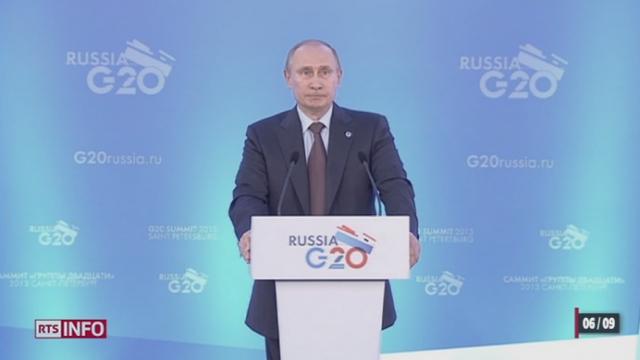 G20: le sommet s'achève sur un échec concernant la Syrie